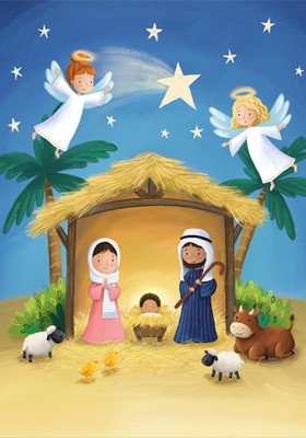 Compassion Charity Christmas Cards: Cute Nativity (10pk) (Cards)
