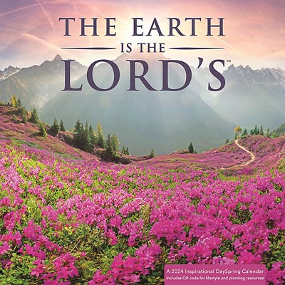 2024 Earth Is The Lord's Wall Calendar (Calendar)