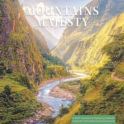 2024 Mountains Majesty Wall Calendar (Calendar)