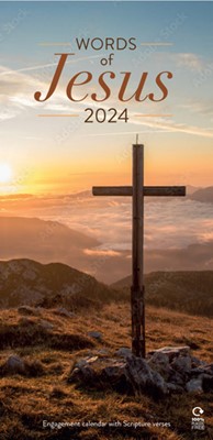 2024 Calendar: Words Of Jesus (Calendar)