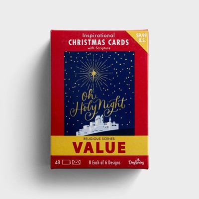 Christmas Cards Value Box: Religious Scenes (48) (Cards)