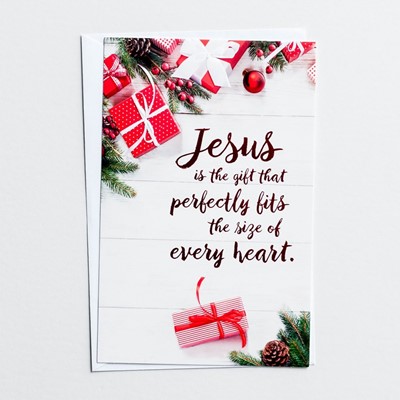 Christmas Boxed Cards: Jesus Is The Gift (Pack Of 50) (Cards)