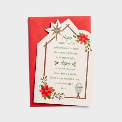 Christmas Boxed Cards: Hope In A Manger (Pack Of 18) (Cards)