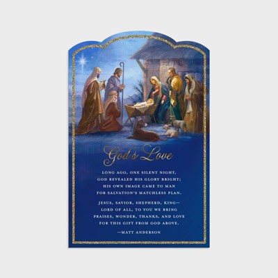 Christmas Boxed Cards: God'S Love Nativity (Pack Of 18) (Cards)