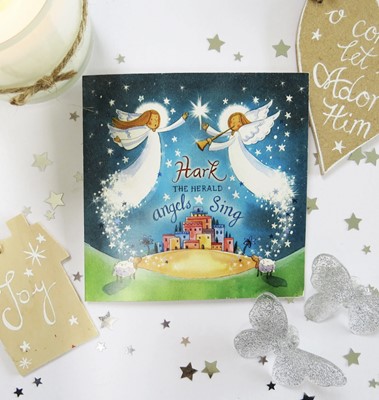 Angels Sing Christmas Cards (Pack of 5) (Cards)