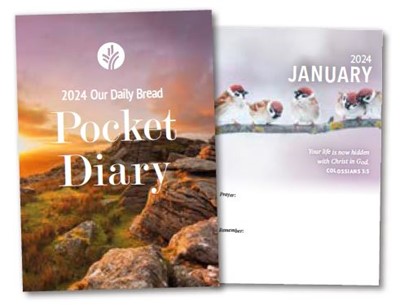 2024 Our Daily Bread Pocket Diary (Paperback)