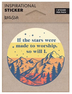 Stars Were Made To Worship Sticker (Stickers)