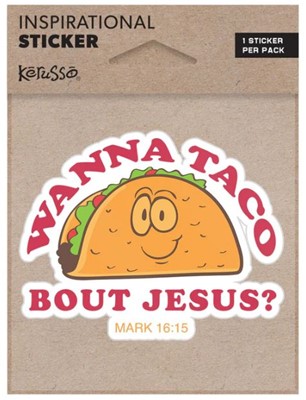 Wanna Taco Sticker (Stickers)