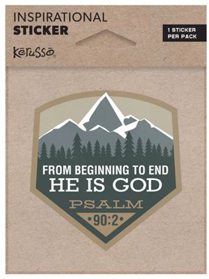 He Is God Sticker (Stickers)
