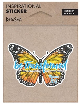 Transformed Butterfly Sticker (Stickers)