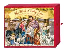 Free Standing Nativity Scene Advent Calendar (Calendar)