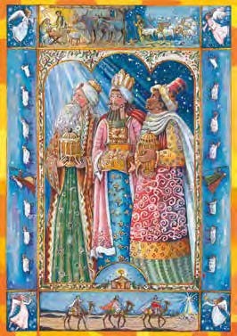 The 3 Wise Men (Nativity Storybook) Advent Calendar (Calendar)