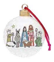 Nativity Bauble (Ornament)