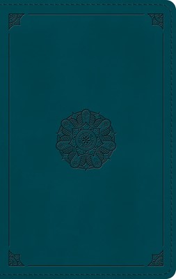 ESV Large Print Personal Size Bible (Trutone, Deep Teal) (Imitation Leather)