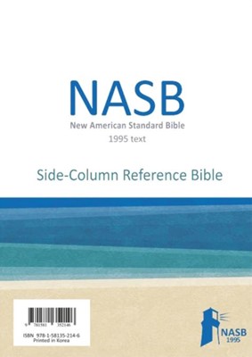 NASB 1995 Side-Column Reference Bible, Black, Leathertex (Leathertex)