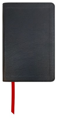 NASB Compact Text Bible, Black, Leathertex (Leathertex)
