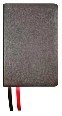 NASB 2020 Reference Bible, Black, Genuine Leather (Genuine Leather)
