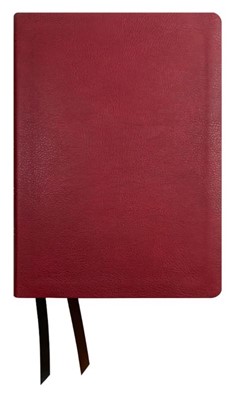 NASB 2020 Wide Margin Reference Bible, Maroon, Leathertex (Leathertex)