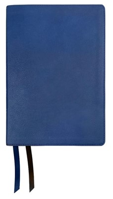 NASB 2020 Side-Column Reference Bible, Blue, Leathertex (Leathertex)