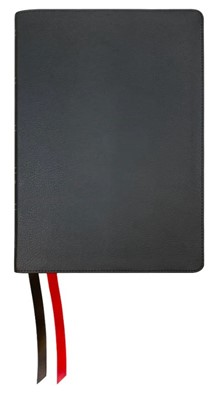 NASB 2020 Side-Column Reference Bible, Black Genuine Leather (Genuine Leather)