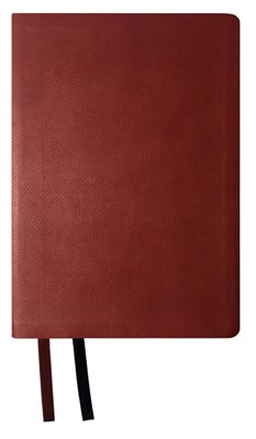 NASB 2020 Reference Bible, Maroon, Leathertex (Leathertex)