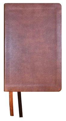 NASB 2020 Reference Bible, Brown, Leathertex (Leathertex)
