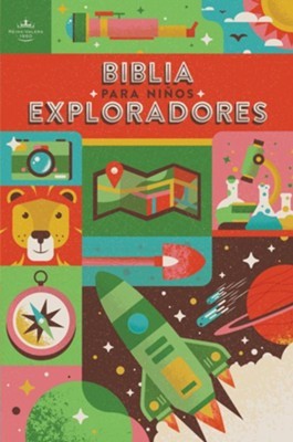 RVR 1960 Biblia Para NiñOs Exploradores, Multicolor Tapa Dur (Hard Cover)