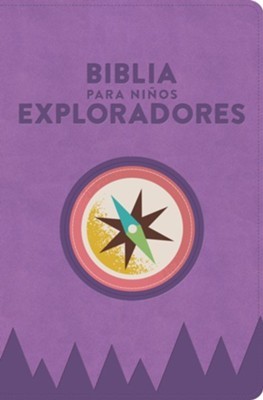 RVR 1960 Biblia Para NiñOs Exploradores, Lavanda CompáS SíMi (Hard Cover)