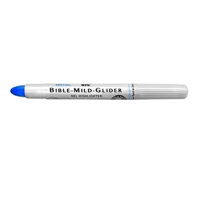 Bible-Mild-Glider Gel Highlighter Mild Blue (Pen)