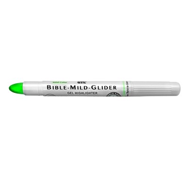 Bible-Mild-Glider Gel Highlighter Mild Green (Pen)