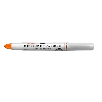 Bible-Mild-Glider Gel Highlighter Mild Orange (Pen)