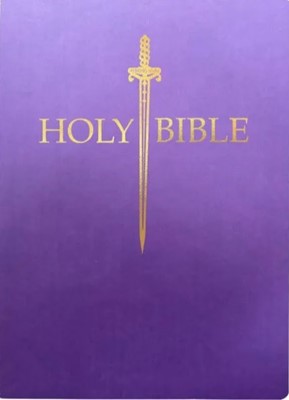 KJV Sword Bible, Large Print, Royal Purple Ultrasoft (Paperback)