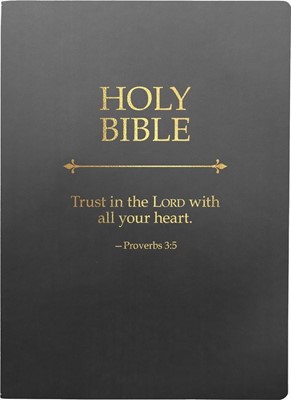 KJV Holy Bible, Trust In The Lord Life Verse Edition (Imitation Leather)