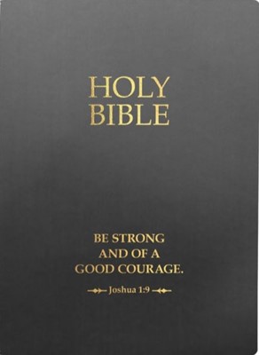 KJV Holy Bible, Be Strong And Courageous Life Verse Edition (Imitation Leather)