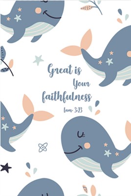 Memo Pad Sea Creature Series: Faithfulness - Lam 3:23 (Notebook / Blank Book)