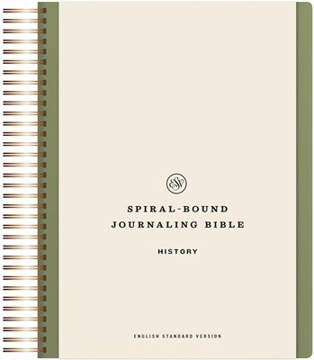 ESV Spiral-Bound Journaling Bible, History (Hardcover) (Hard Cover)