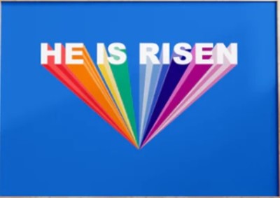 He Is Risen A4 Print (Poster)