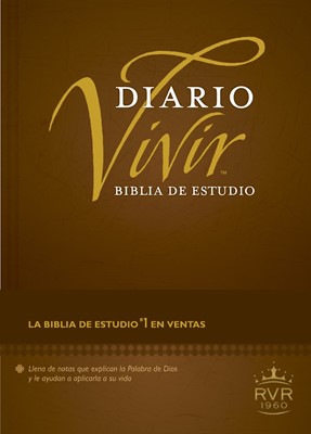 RVR60 Biblia De Estudio Diario Vivir (Hard Cover)