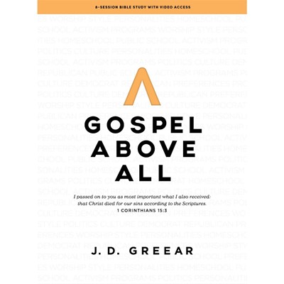 Gospel Above All - Bible Study Book With Video Access (Paperback)