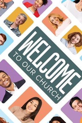 Welcome To Our Church Welcome Folder (Pack Of 12) (Cards)