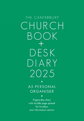 Canterbury Church Book And Desk Diary 2025 A5 Personal Organ (Diary)