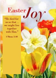 Easter Mini Cards: Easter Joy (Pack of 4) (Cards)