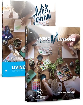 Living Art Lessons Set (Paperback)