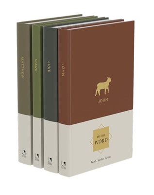 In the Word Bible Journals - The Gospels Set (Hard Cover)