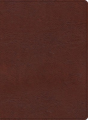 KJV Study Bible, Large Print Edition, Brown Bonded Leather (Bonded Leather)