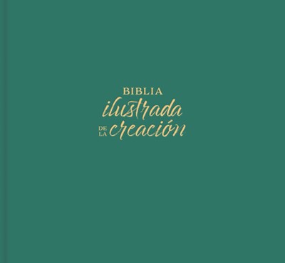 RVR 1960 Biblia Ilustrada De La Creación, Turquesa, Tela (Hard Cover)
