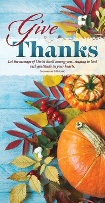 Give Thanks Offering Env - Thanksgiving (Pack Of 100) (Other Merchandise)