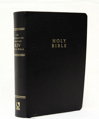 KJV Reformation Heritage Study Bible, Black Dollaro Leather (Leather Binding)