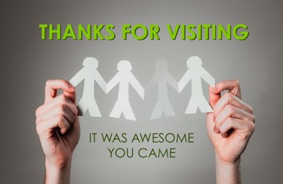 Outreach Postcard: Thanks For Visiting (Package Of 25) (Postcard)