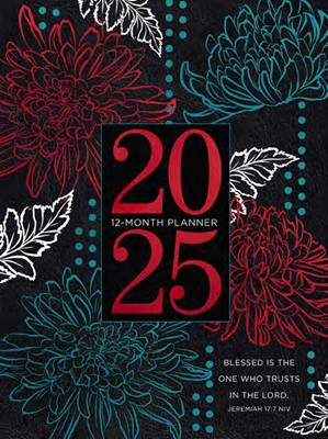 2025 12 Month Planner: Trust In The Lord ( Ziparound) (Calendar)